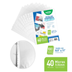 Funda protectora para documentos Carta Pack de 100 unidades Pointer